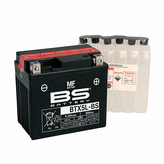 BS Battery BTX5LBS (YTX5L-BS)
