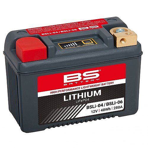 Μπαταρία Λιθίου BS Battery BSLI 04/06 12V 280 CCA