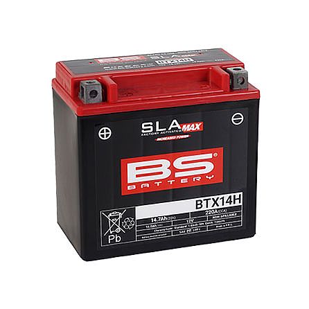 Μπαταρία BS Battery SLA Max BTX14H 14.7 Ah 220CCA