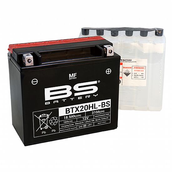 BS Battery BTX20HL-BS 18.9 Ah