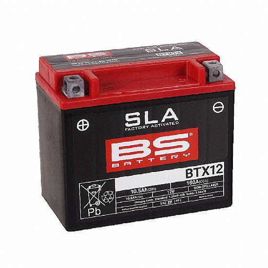 BS Battery BTX12(YTX12-BS) SLA