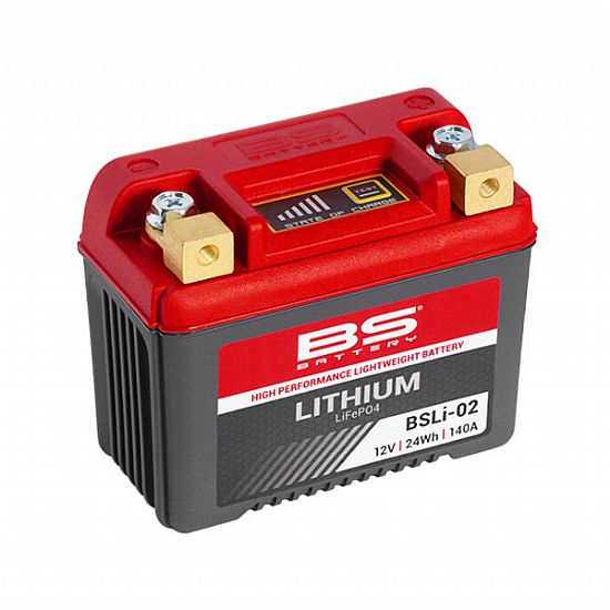 Μπαταρία Λιθίου BS Battery BSLI-02 12V 140 CCA GTZ8V