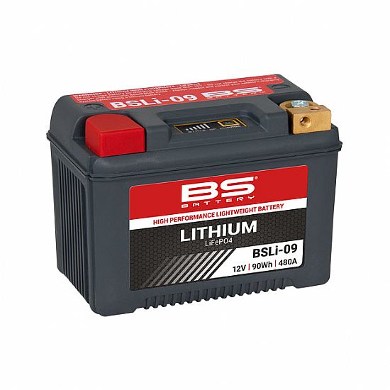 BS Battery BSLI-09 12V 480 CCA VARADERO 1000
