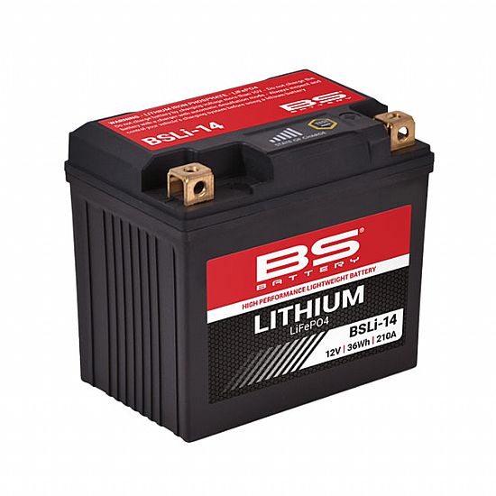 Μπαταρία Λιθίου BS Battery BSLI-14 12V 210 CCA CRF1100 AFRICA TWIN 2020-2025