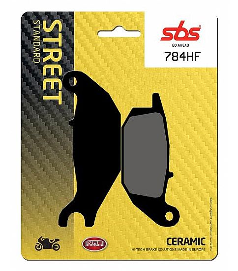 Τακάκια πίσω SBS 784HF FA343 STD FR/RR SUPRA-X125i HELMIN (RR)