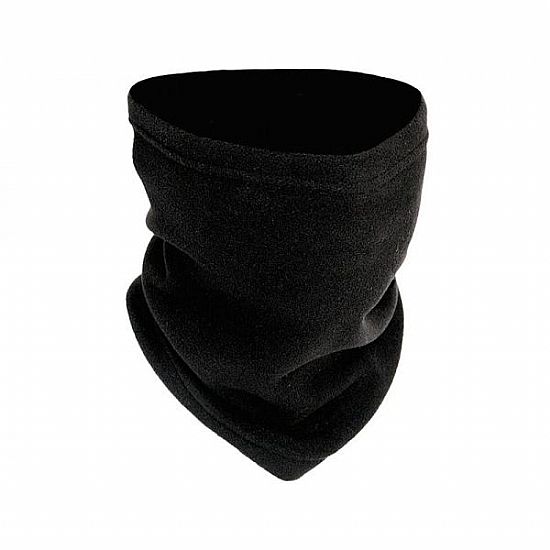 Neck cover chenille COSA black