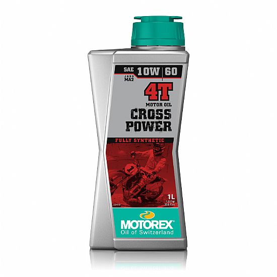 Synthetic lubricant oil MOTOREX Cross-Power 10W-60 MA2 Racing Off-Road