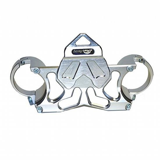 Γέφυρα πιρουνιού αλουμινίου APIDO Racing YAMAHA CRYPTON X-135 silver