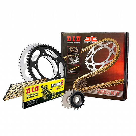 D.I.D O-Ring Chain & JT Sprocket Kit Honda AX 250