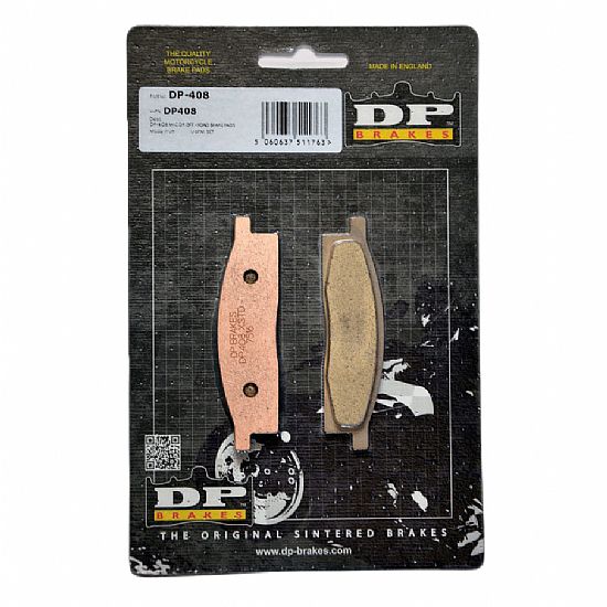 Front Brake Pads DP-BRAKES 408 YAMAHA YZ 80 86-01