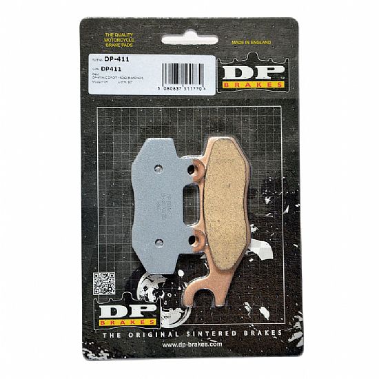 Front Brake Pads DP-BRAKES 411 Kawasaki KLR 650 08-18