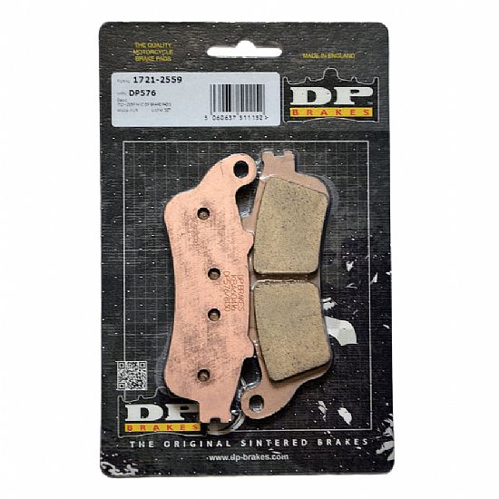 Front Brake Pads DP BRAKES Standard DP576 Kawasaki Vulcan 650-15-26