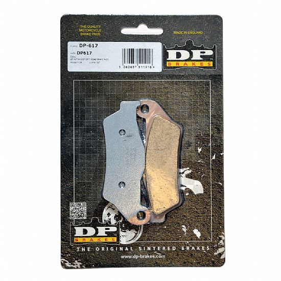 Front Brake Pads DP BRAKES Standard DP617 Gilera Nexus 500