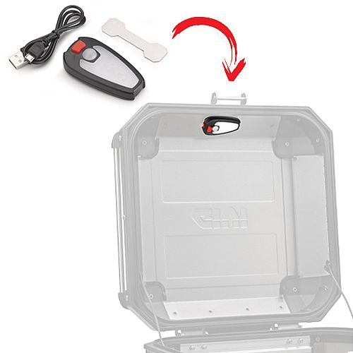 GIVI E198_TRK35/52/33 Inner Case Light