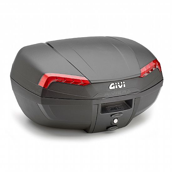 Βαλίτσα GIVI E46N Riviera 46 Λίτρα Monolock Μαύρη