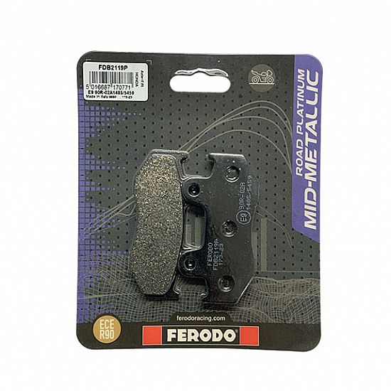 Front Brake Pads Ferodo Platinum HONDA SH 125-150 FDB2119P