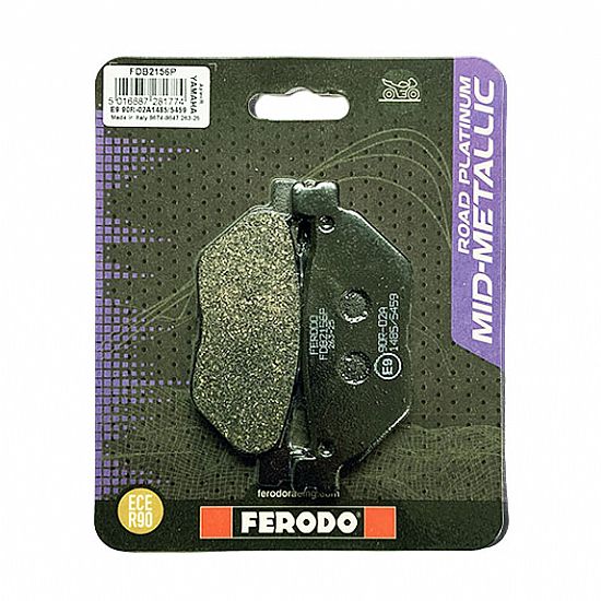 Ferodo Platinum Rear Brake Pads Yamaha TDM 900