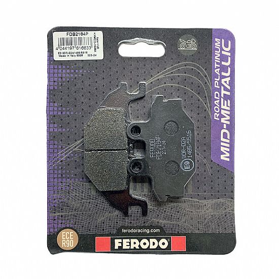Πίσω Τακάκια Ferodo Platinum Για SYM VF185