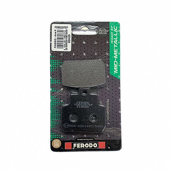 Πίσω Τακάκια Ferodo Eco Friction Για Piaggio Beverly 500 FDB2207EF