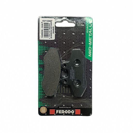 Front Brake Pads Ferodo Eco Friction Yamaha NXC 125 CYGNUS X 04-10 FDB2224EF