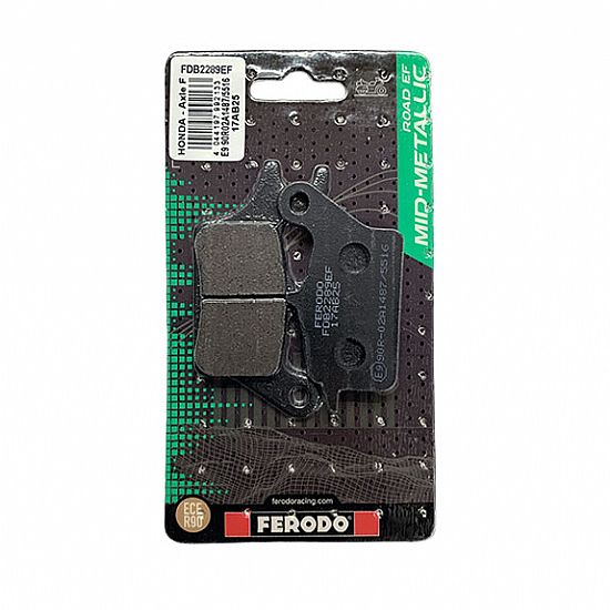 Σετ Τακάκια Εμπρός Ferodo Eco Friction Honda Vision 110 17-19 FDB2289EF