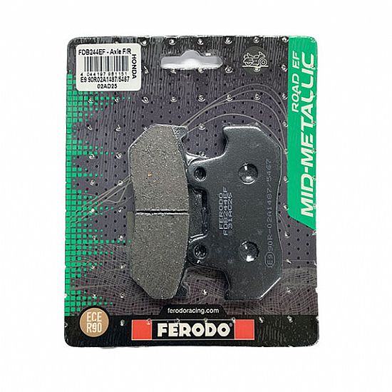 Front Brake Pads Ferodo Eco Friction Honda Transalp XL 600V 88-93 FDB244EF