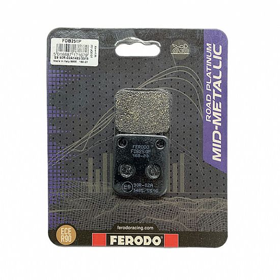 Ferodo Platinum Brake Pads PEUGEOT SUM UP 125 08-10