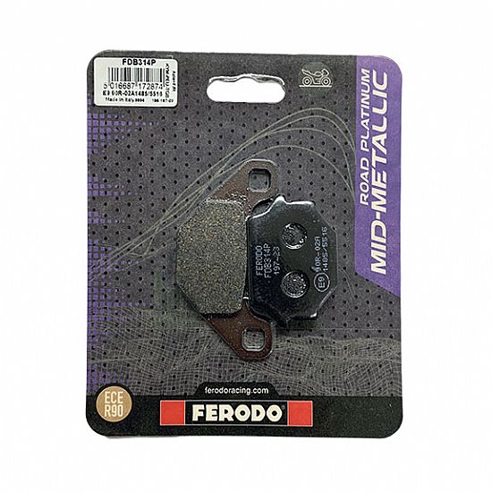 Ferodo Platinum Brake Pads Kawasaki KLE 500