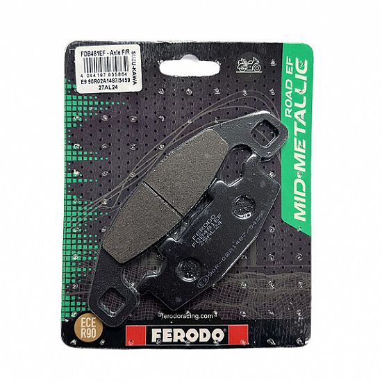 Εμπρός Τακάκια Ferodo Eco Friction Για Kawasaki KLE 500 FDB481EF