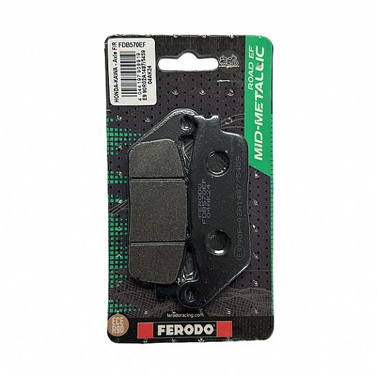 Εμπρός Τακάκια Ferodo Eco Friction Για Honda FMX 650 FDB570EF