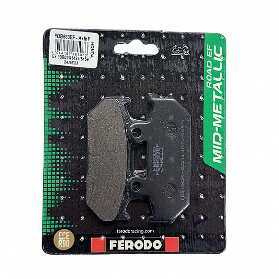 Front Brake Pads Ferodo Eco Friction Honda Transalp 600V FDB663EF