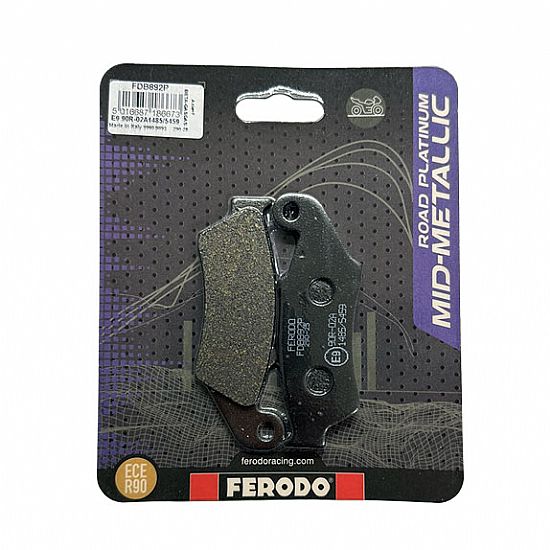 Ferodo Platinum Brake Pads Honda Transalp 600/650/700