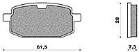 Set Pads Front NEWFREN FD175BA YAMAHA JOG 50 (93-)
