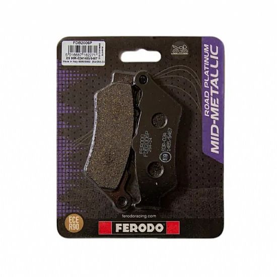 Ferodo Platinum Brake Pads BMW F650F / GS