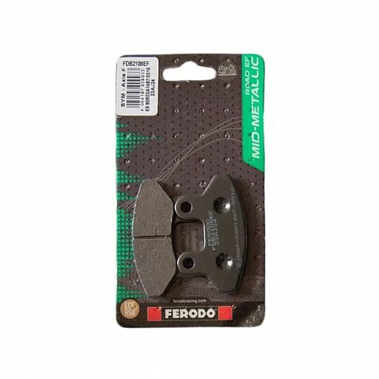 Front Brake Pads Ferodo Eco Friction SYM Joyride 150 FDB2108EF