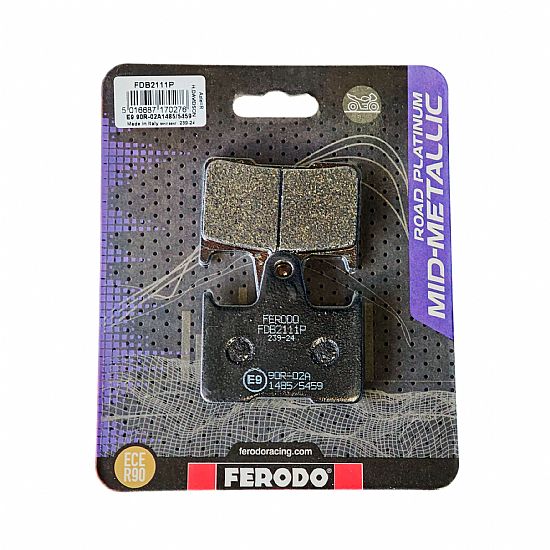 Ferodo Platinum Rear Brake Pads Suzuki GSXR 600/750/1000