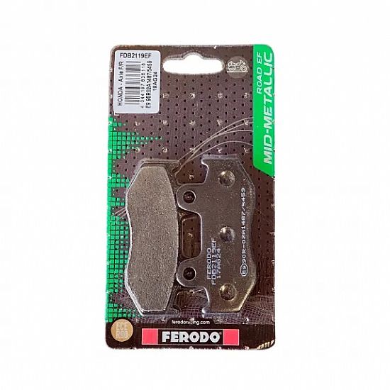 Front Brake Pads Ferodo Eco Friction HONDA SH 125-150 FDB2119EF