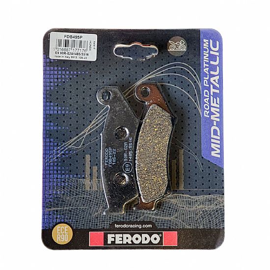 Εμπρός Τακάκια Ferodo Platinum Honda NX 250 DOMINATOR FDB495P