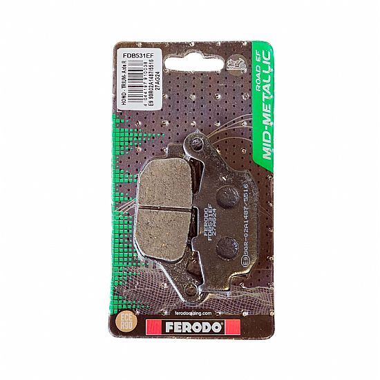 Πίσω Τακάκια Ferodo Eco-Friction Για Honda Transalp 400/600/650/700