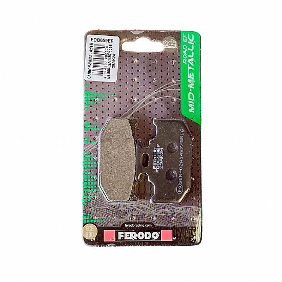 Πίσω Τακάκια Ferodo Eco Friction Για Yamaha TTR 250 FDB659EF