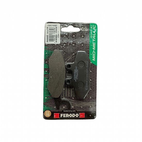 Front Brake Pads Ferodo Eco Friction Piaggio Beverly 350