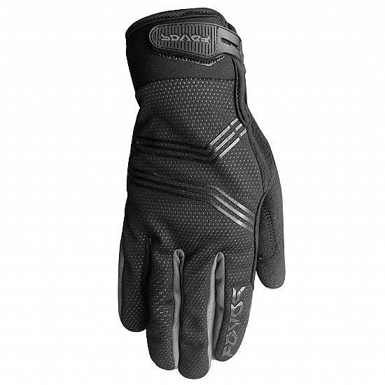 Fovos Windproof Black Gloves