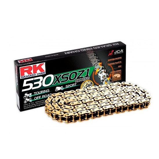 Αλυσίδα Κίνησης RK 530XSO Χρυσή x 120 Links
