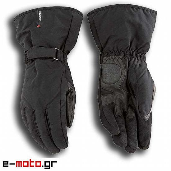Gloves winter waterproof black DAINESE LISBONA
