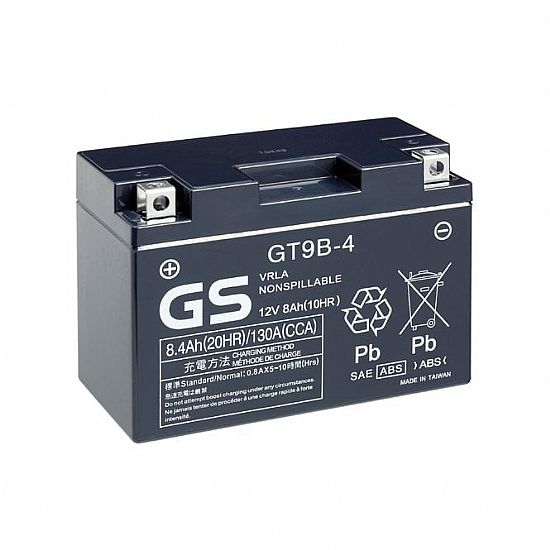 GS Battery GT9B-4 (YT9B-4)