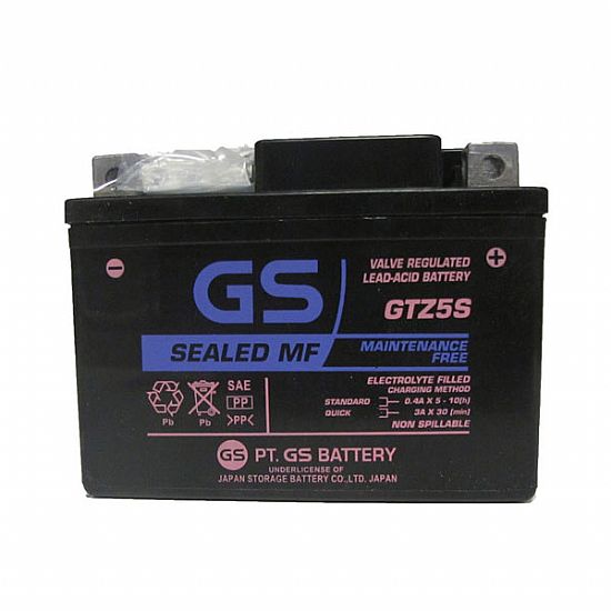 GS Battery Japan GTZ5S (YTZ5S) 12V 3.5AH