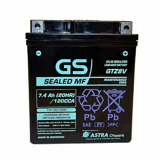 Μπαταρία GS GTZ8V (YTZ8V) 7.4Ah