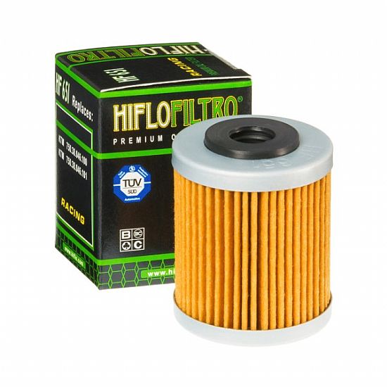 First Oil filter HIFLO-FILTRO HF651 fOR KTM DUKE 690