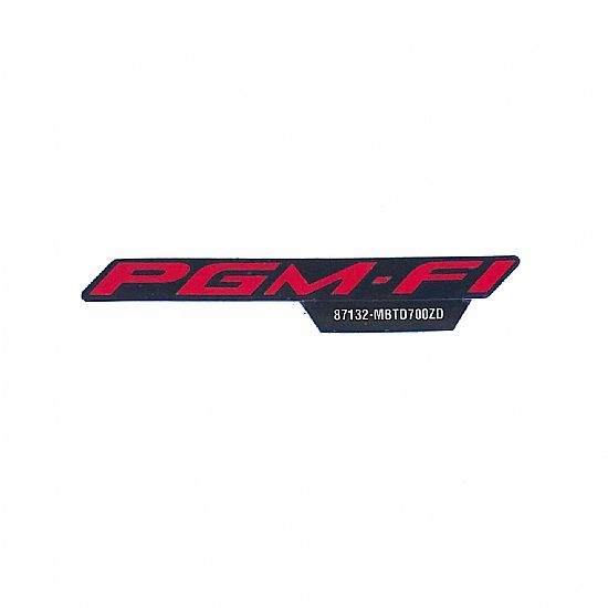 Αυτοκόλλητο HONDA PGM FI