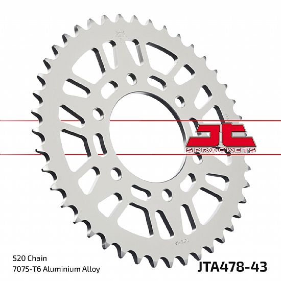JT Sprockets JTA478 43 Teeth